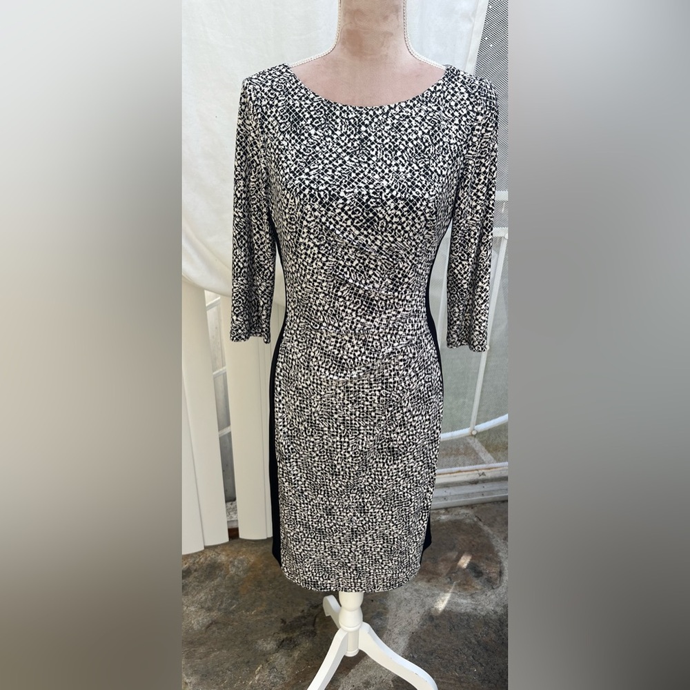 Lauren Ralph Lauren Dress - Womens Size 8 Black & White